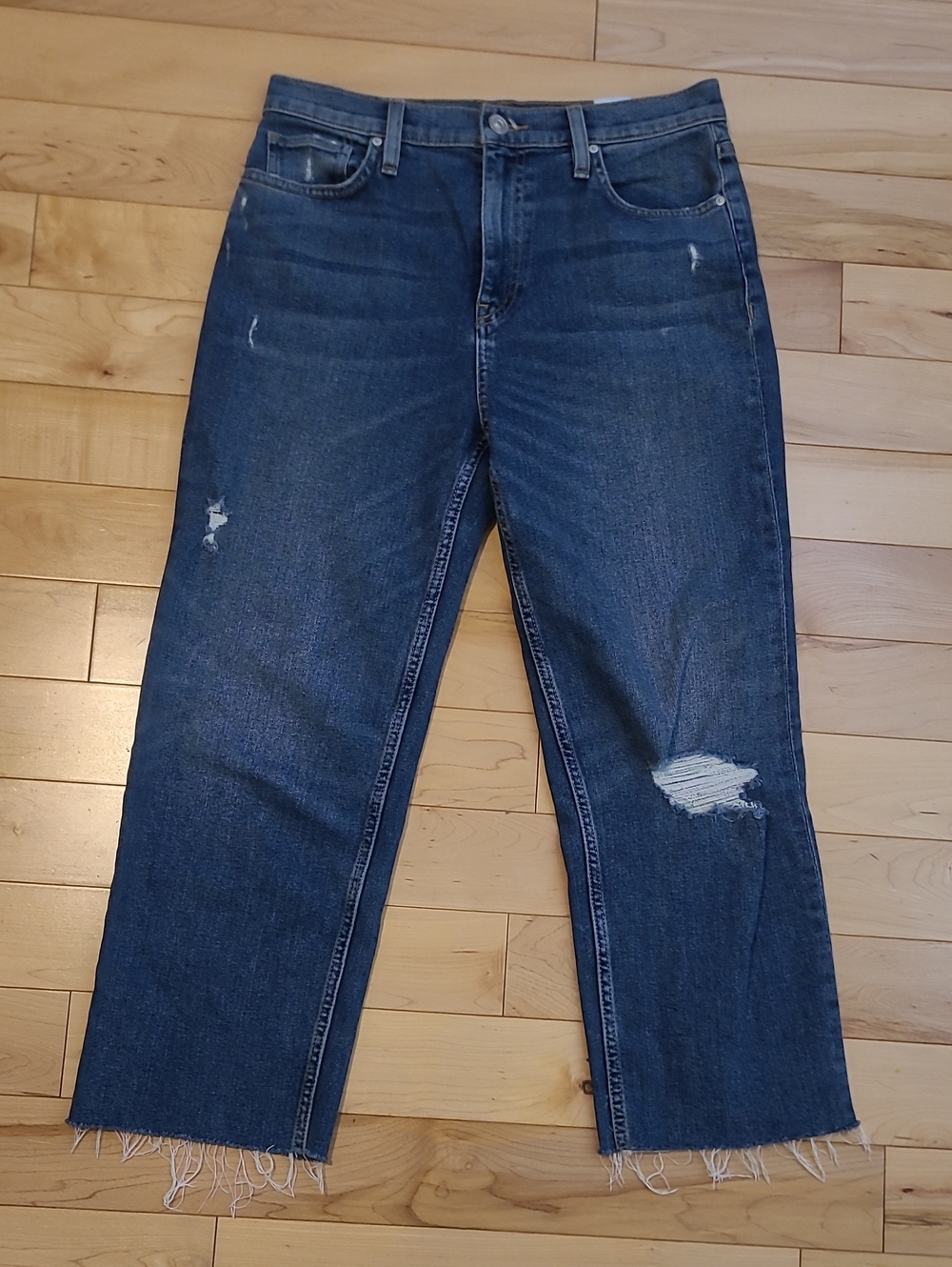 Hudson Jeans Women's Size 29 Straight-Leg Capri Jeans